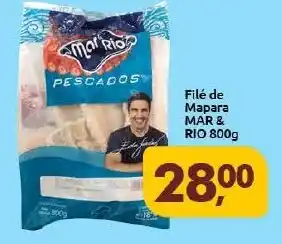 Supermercados Nori Filé de Mapara MAR & RIO 800g oferta