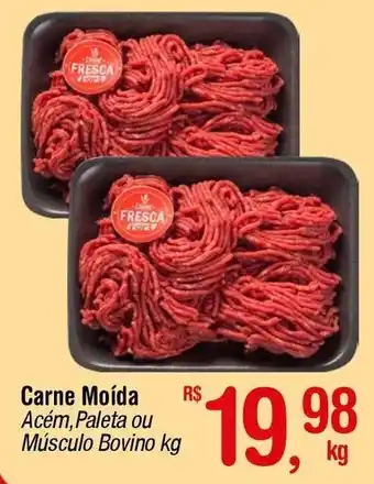 Fort Atacadista Carne Moída Acém, Paleta ou Músculo Bovino kg oferta