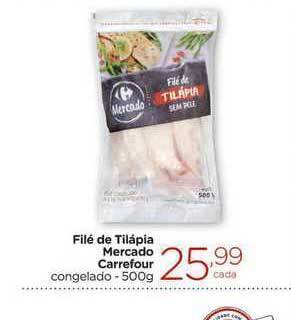 Filé De Tilápia Mercado Carrefour 500g