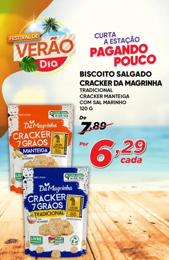 BISCOITO SALGADO CRACKER DA MAGRINHA 120g