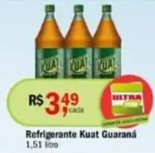 Ultrabox Refrigerante Kuat Guaraná 1,51 litro oferta