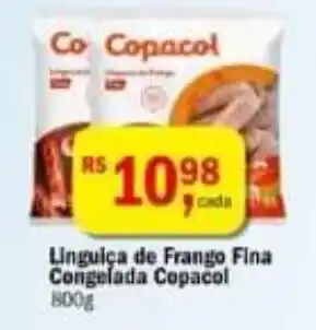 Ultrabox Linguiça de Frango Fina Congelada Copacol 800g oferta
