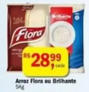 Ultrabox Arroz Flora ou Brilhante 5kg oferta