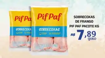 SOBRECOXAS DE FRANGO PIF PAF PACOTE KG