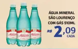 Bahamas Mix ÁGUA MINERAL SÃO LOURENÇO COM GÁS 510ML oferta