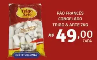 Bahamas Mix PÃO FRANCÊS CONGELADO TRIGO & ARTE 7KG oferta