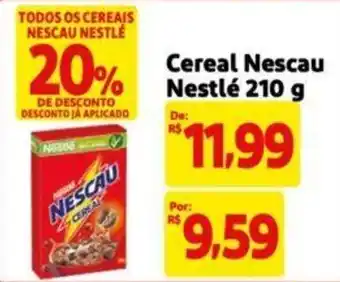 Extra Supermercado Cereal Nescau Nestlé 210 g oferta