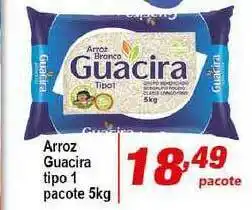 Ricoy Supermercados Arroz Guacira Tipo 1 5kg oferta