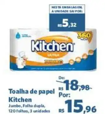 Sam's Club Toalha de papel Kitchen oferta