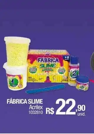 Fábrica Slime Acrilex
