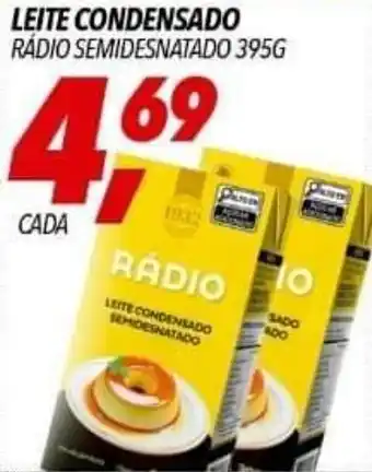 Frangolândia LEITE CONDENSADO RÁDIO SEMIDESNATADO 395G oferta