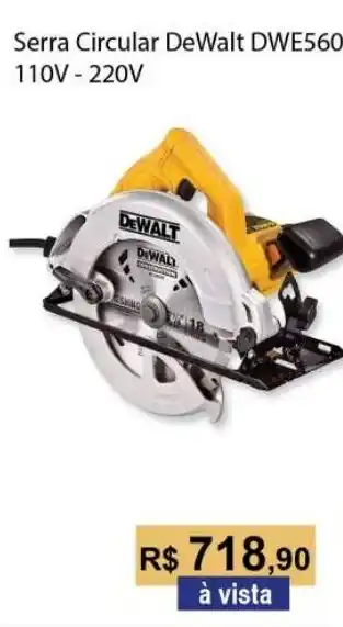 Serra Circular DeWalt DWE560 110V-220V
