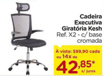 Carrefour Cadeira Executiva Giratoria Kesh oferta