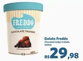 Sam's Club Gelato Freddo Chocolate belga trufado, 500ml oferta
