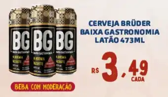 Bahamas Supermercados CERVEJA BRÜDER BAIXA GASTRONOMIA LATÃO 473ML oferta