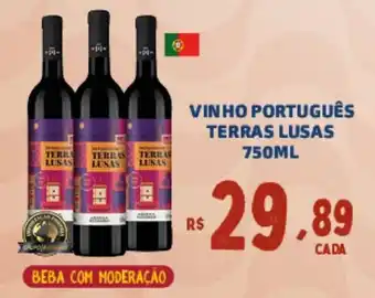 Bahamas Supermercados VINHO PORTUGUÊS TERRAS LUSAS 750ML oferta