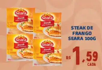 Bahamas Supermercados STEAK DE FRANGO SEARA 100G oferta