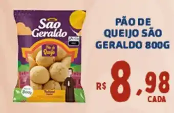 Bahamas Supermercados PÃO DE QUEIJO SÃO GERALDO 800G oferta