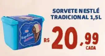 Bahamas Supermercados SORVETE NESTLÉ TRADICIONAL 1,5L oferta