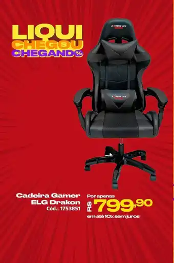 Cadeira Gamer ELG Drakon Cód.: 1753851