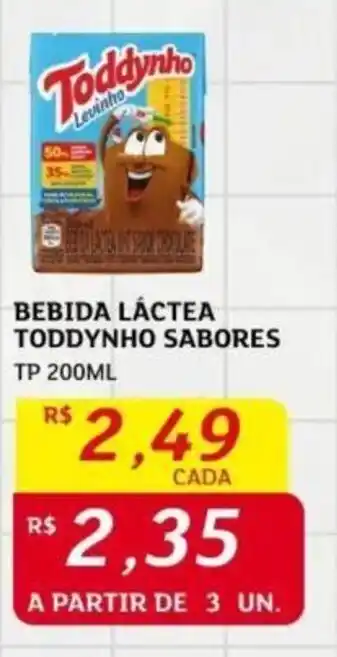 Assaí Atacadista BEBIDA LÁCTEA TODDYNHO SABORES TP 200ML oferta