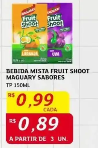Assaí Atacadista BEBIDA MISTA FRUIT SHOOT MAGUARY SABORES TP 150ML oferta