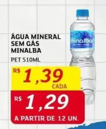 Assaí Atacadista ÁGUA MINERAL SEM GÁS MINALBA PET 510ML oferta