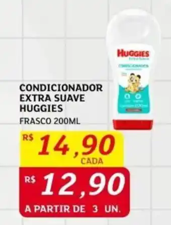 Assaí Atacadista CONDICIONADOR EXTRA SUAVE HUGGIES FRASCO 200ML oferta