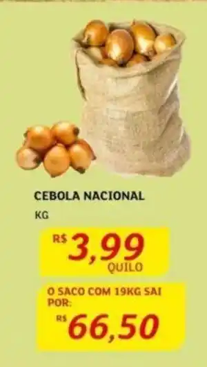 Assaí Atacadista CEBOLA NACIONAL KG oferta