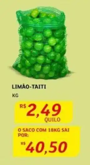 Assaí Atacadista LIMÃO-TAITI KG oferta