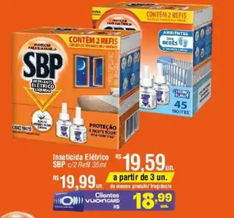 Fort Atacadista Inseticida Elétrico SBP c/2 35ml oferta