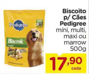 Carrefour Biscoito p/ Caes pedigree 500g oferta
