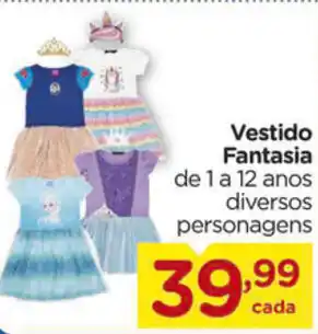 Vestido Fantasia