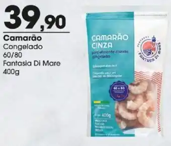 Camarão Congelado 60/80 Fantasia Di Mare 400g