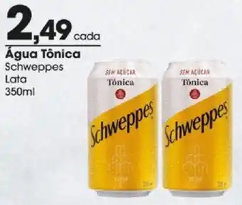 Água Tônica Schweppes Lata 350ml