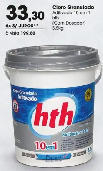 Zaffari Cloro Granulado Aditivado 5.5kg oferta