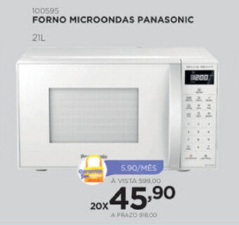 Forno Microondas Panasonic 21L