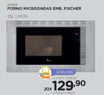 Benoit Forno Microondas Emb. Fischer 25L oferta
