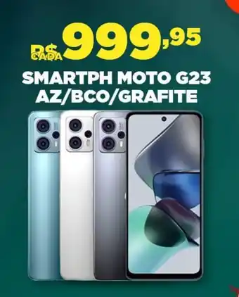 DB Supermercados SMARTPH MOTO G23 AZ/BCO/GRAFITE oferta