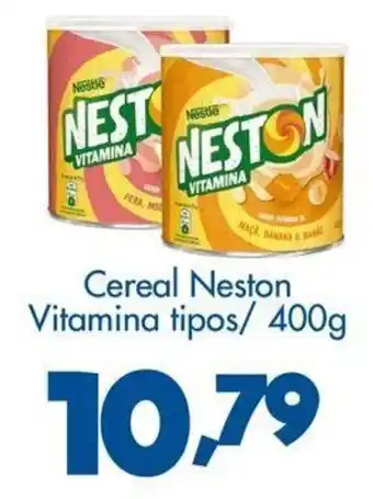 Confiança Supermercados Cereal Neston Vitamina tipos/ 400g oferta