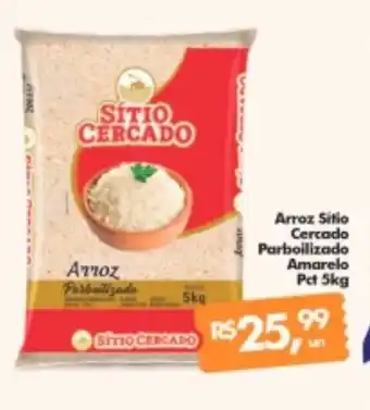 Supermercados Archer Arroz Sitio Cercado Parboilizado Amarelo Pct 5kg oferta