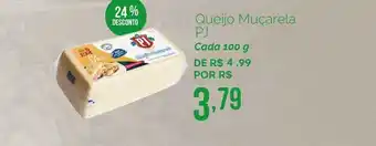 Oba Hortifruti Queijo Muçarela Pj 100g oferta