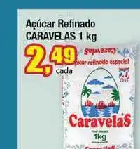 Açúcar Refinado Caravelas 1kg