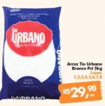 Arroz Tio Urbano Branco Pet 5kg