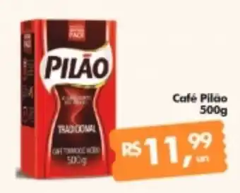 Supermercados Archer Café Pilao 500g oferta