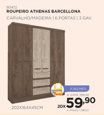 Roupeiro Athenas Barcelona
