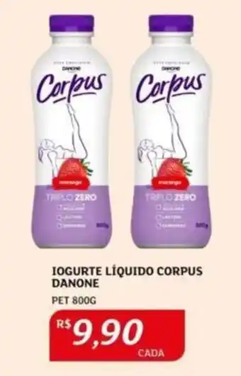 Assaí Atacadista IOGURTE LÍQUIDO CORPUS DANONE PET 800G oferta