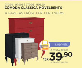Benoit Comoda Classica Movelbento oferta