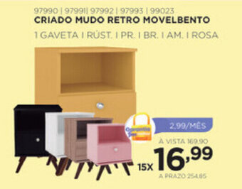 Criado Mudo Retro Movelbento