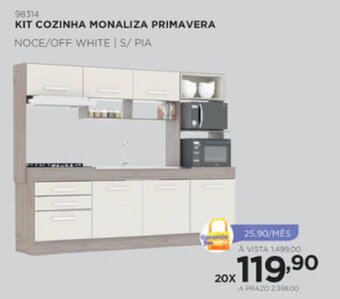 Benoit Kit Cozinha Monaliza Primavera oferta